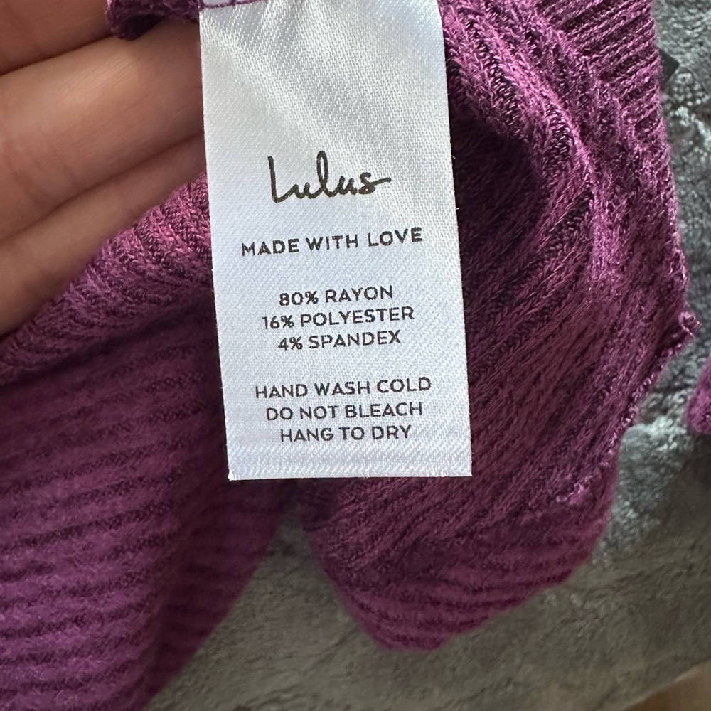 Lulus sweater dress